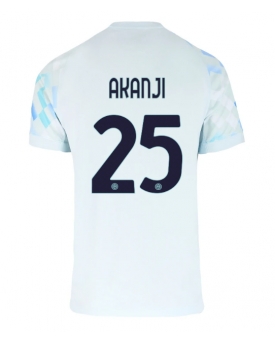 Billige Fotballdrakt Inter Milan Manuel Akanji #25 Replika Bortedrakt 2025-26 Kortermet Billige Fotballdrakt Inter Milan Manuel Akanji #25 Replika Bortedrakt 2025-26 Kortermet